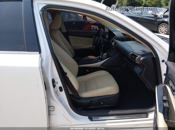 JTHCM1D26G5010577 2016 LEXUS IS 300 White წინა სალონის ხედი