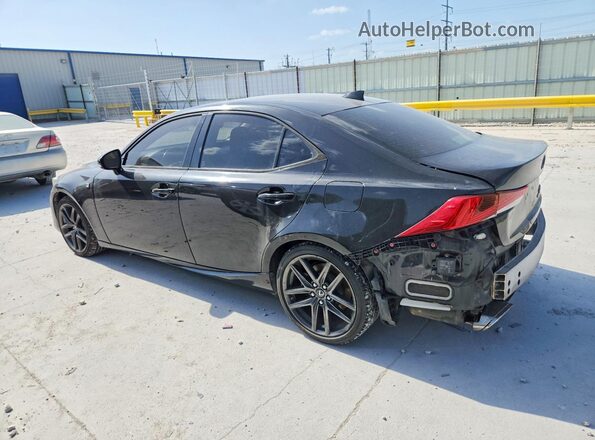 JTHCM1D26H5018275 2017 LEXUS IS Black უკანა მარცხენა