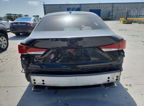 JTHCM1D26H5018275 2017 LEXUS IS Black უკანა ხედი
