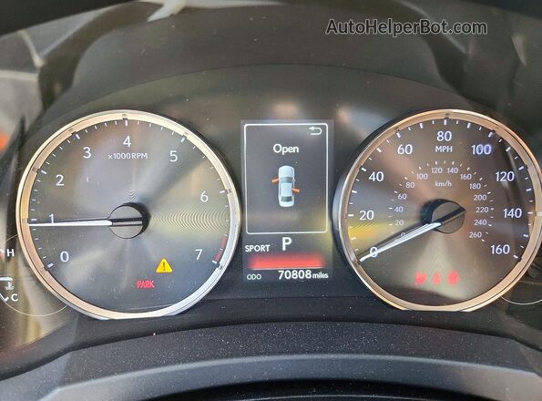 JTHCM1D26H5018275 2017 LEXUS IS Black ხელსაწყოთა პანელის ხედი