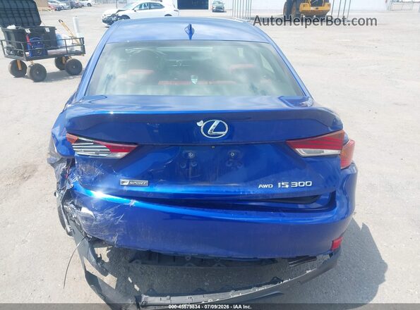 JTHCM1D26H5020043 2017 LEXUS IS 300 Blue Vista frontal