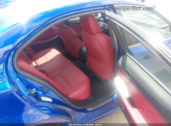 JTHCM1D26H5020043 2017 LEXUS IS 300 Blue Vista de la etiqueta del VIN