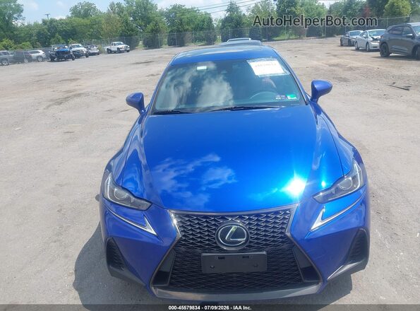 JTHCM1D26H5020043 2017 LEXUS IS 300 Blue Vista del cuadro de instrumentos