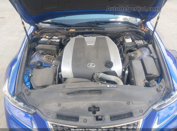 JTHCM1D26H5020043 2017 LEXUS IS 300 Blue Vista trasera