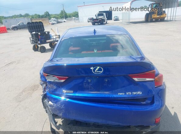 JTHCM1D26H5020043 2017 LEXUS IS 300 Blue 