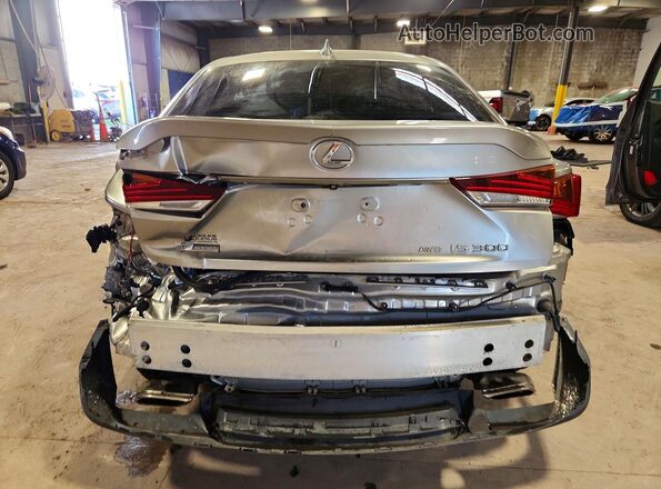 JTHCM1D26H5020611 2017 LEXUS IS Silver Հետևի տեսք