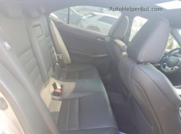 JTHCM1D27H5015434 2017 LEXUS IS Gray Vista de los asientos traseros