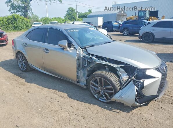 JTHCM1D27H5015434 2017 LEXUS IS Gray Delantero derecho