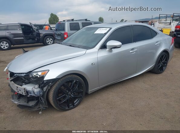 JTHCM1D29G5008466 2016 LEXUS IS 300 Silver წინა მარცხენა ხედი სამი მეოთხედიდან