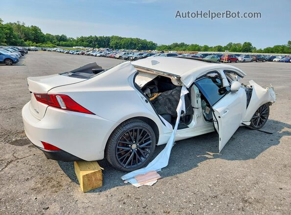 JTHCM1D2XG5004491 2016 LEXUS IS White Tył prawy