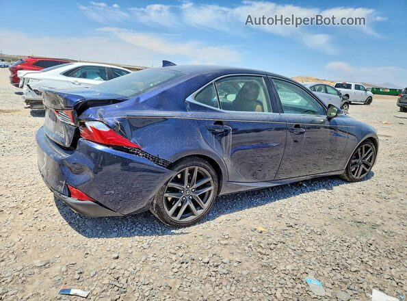 JTHCM1D2XH5015959 2017 LEXUS IS Синий Задняя правая четверть