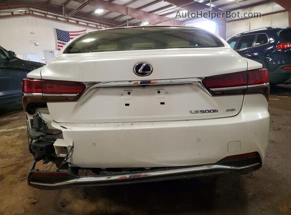JTHCYLFF2J5000538 2018 LEXUS LS White Հետևի տեսք