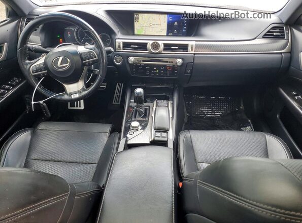 JTHCZ1BL0GA002334 2016 LEXUS GS White Вид панелі приладів