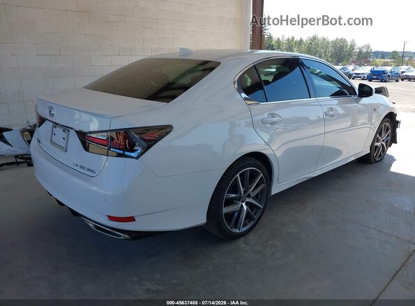 JTHCZ1BL1HA005731 2017 LEXUS GS 350 White უკანა მარჯვენა