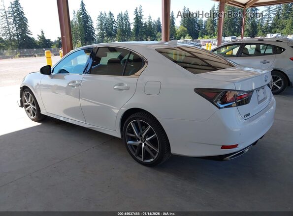 JTHCZ1BL1HA005731 2017 LEXUS GS 350 White უკანა მარცხენა