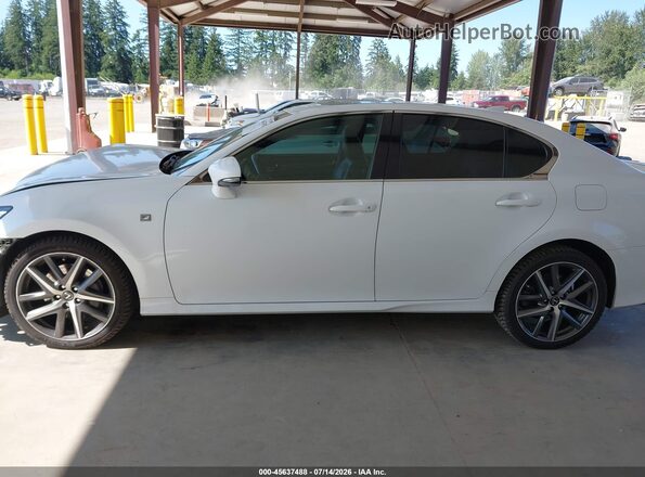 JTHCZ1BL1HA005731 2017 LEXUS GS 350 White 