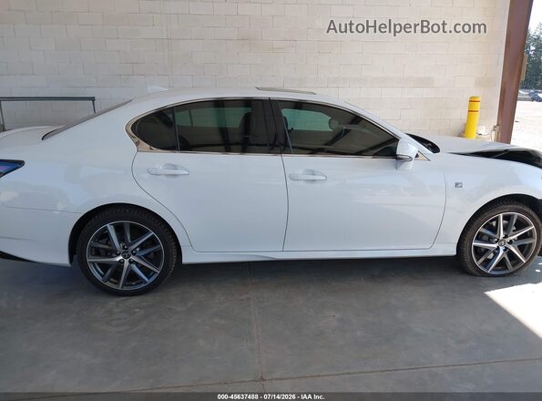 JTHCZ1BL1HA005731 2017 LEXUS GS 350 White სალონის 360-გრადუსიანი ხედი