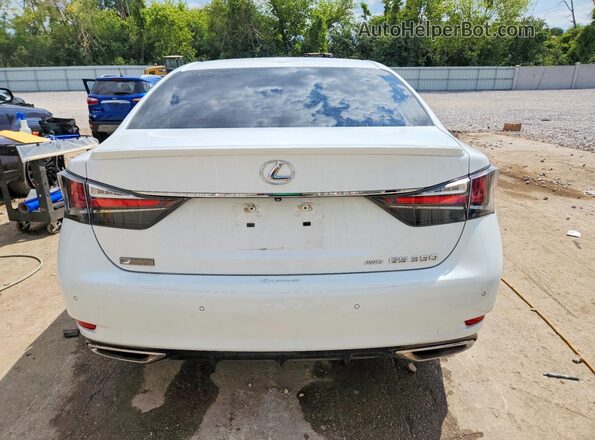 JTHCZ1BL3GA004109 2016 LEXUS GS Белый Вид сзади