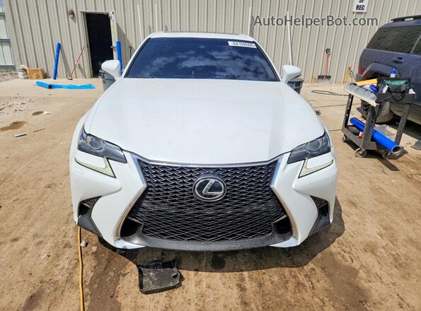 JTHCZ1BL3GA004109 2016 LEXUS GS Белый Вид спереди