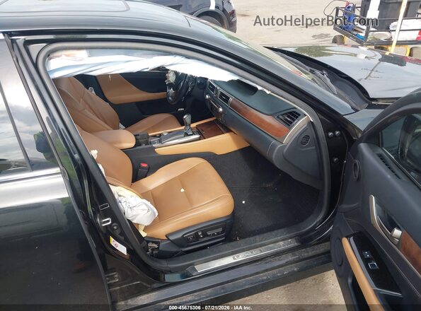 JTHCZ1BL3GA004224 2016 LEXUS GS 350 Black Вид салону спереду
