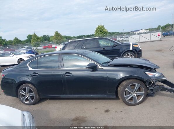 JTHCZ1BL3GA004224 2016 LEXUS GS 350 Black Панорамний вид салону 360°
