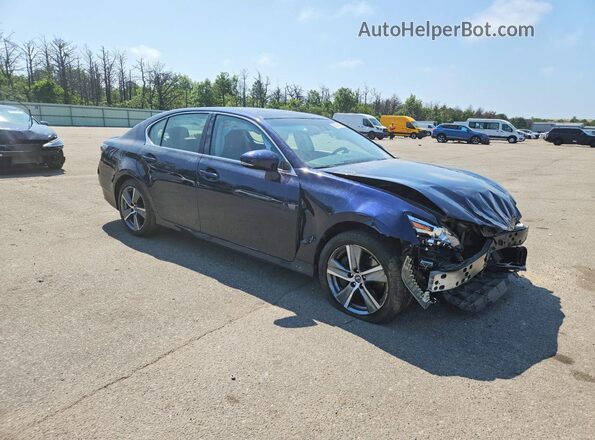 JTHCZ1BL3KA011649 2019 LEXUS GS Blue Front right