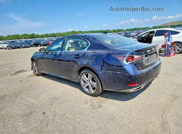 JTHCZ1BL3KA011649 2019 LEXUS GS Blue Rear left