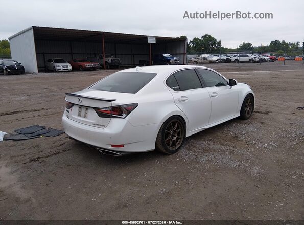 JTHCZ1BL5GA001812 2016 LEXUS GS 350 White უკანა მარჯვენა