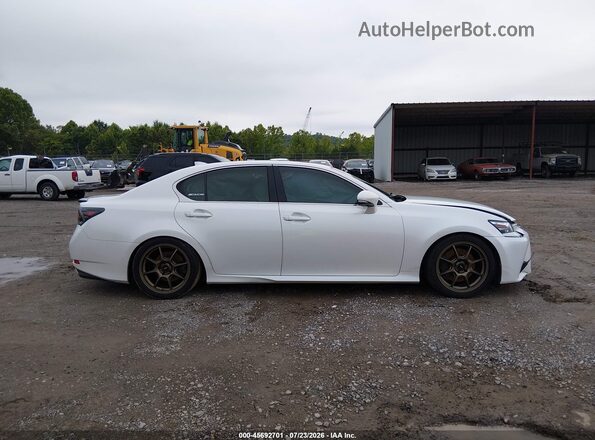 JTHCZ1BL5GA001812 2016 LEXUS GS 350 White ხელსაწყოთა პანელის ხედი