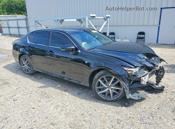 JTHCZ1BL5GA003480 2016 LEXUS GS Black Передня права чверть