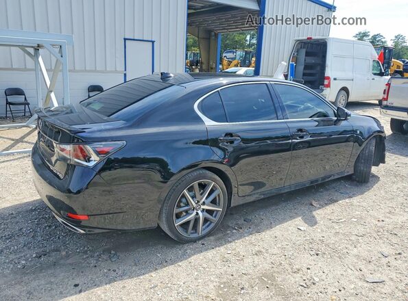 JTHCZ1BL5GA003480 2016 LEXUS GS Black Задня права чверть