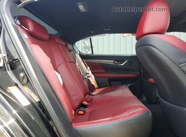 JTHCZ1BL5GA003480 2016 LEXUS GS Black Вид задніх сидінь