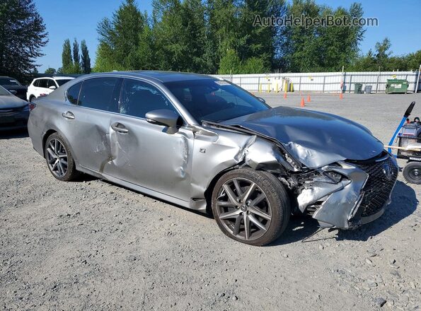 JTHCZ1BL7HA005782 2017 LEXUS GS Серебряный Передняя правая четверть
