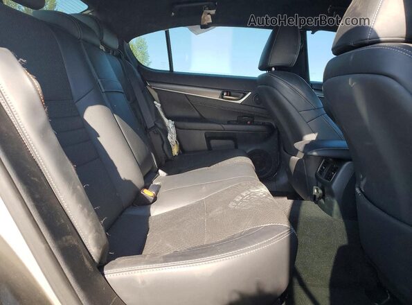 JTHCZ1BL7HA005782 2017 LEXUS GS Серебряный Вид задних сидений