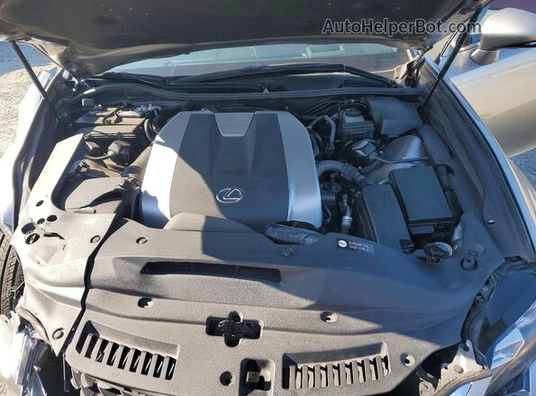 JTHCZ1BL7HA005782 2017 LEXUS GS Серебряный Вид задней части салона