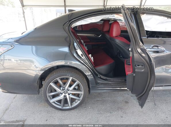 JTHCZ1BL9HA004763 2017 LEXUS GS 350 Black Вид наклейки з VIN-кодом