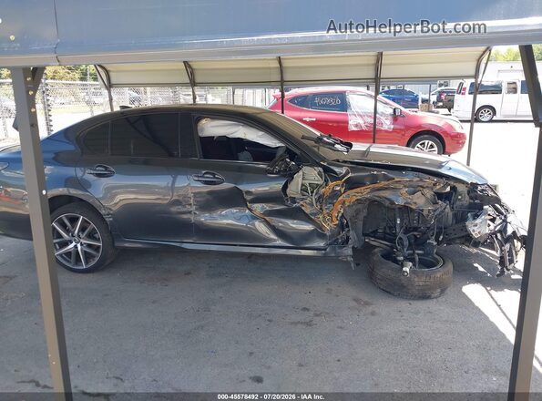 JTHCZ1BL9HA004763 2017 LEXUS GS 350 Black Вид щитка приладів