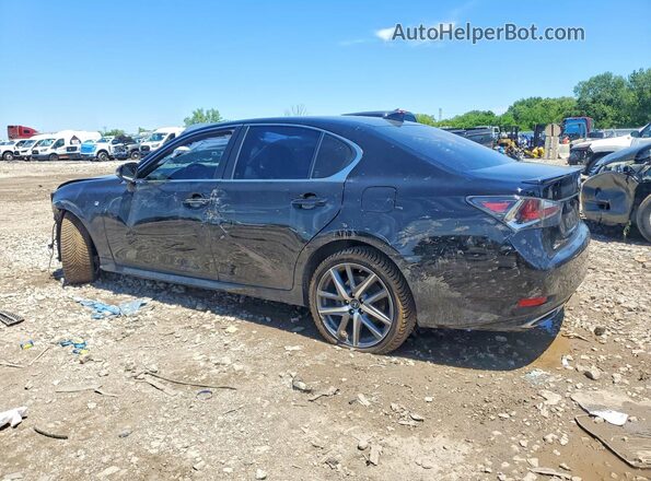 JTHCZ1BL9HA006514 2017 LEXUS GS Black Задня ліва чверть