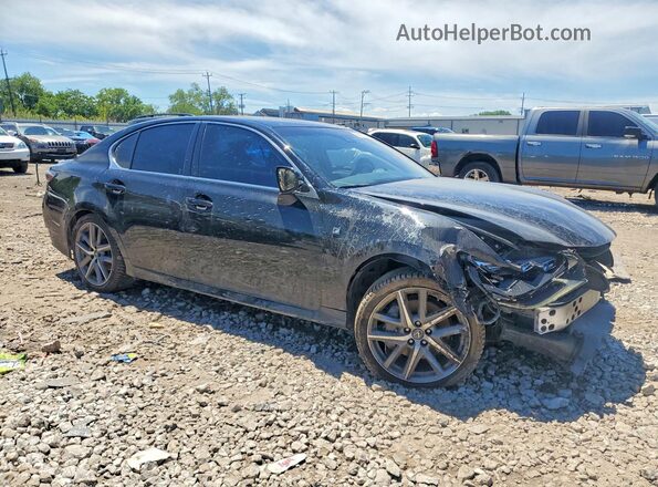 JTHCZ1BL9HA006514 2017 LEXUS GS Black Передня права чверть