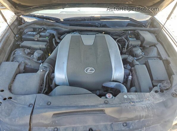 JTHCZ1BL9HA006514 2017 LEXUS GS Black Вид задньої частини салону
