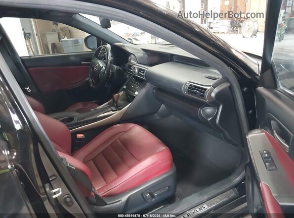 JTHCZ1D20K5016675 2019 LEXUS IS 350 Черный Вид салона спереди