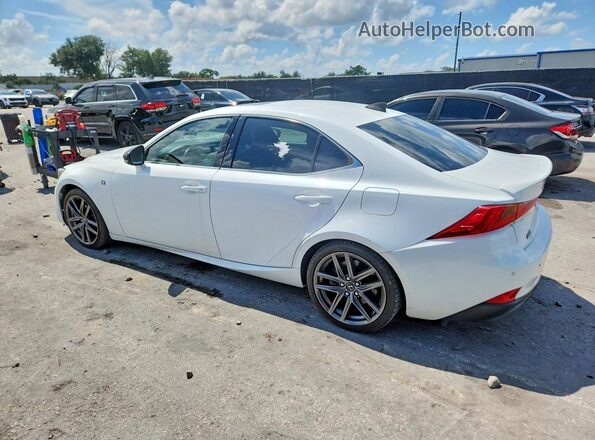 JTHCZ1D21J5015257 2018 LEXUS IS White Հետևի ձախ