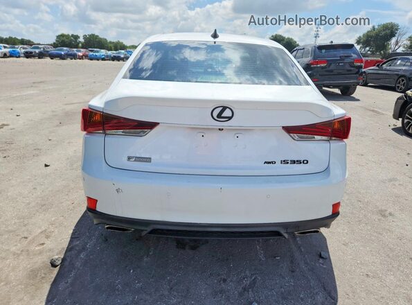 JTHCZ1D21J5015257 2018 LEXUS IS White Հետևի տեսք