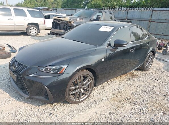 JTHCZ1D23K5016640 2019 LEXUS IS 350 Черный Передняя левая четверть