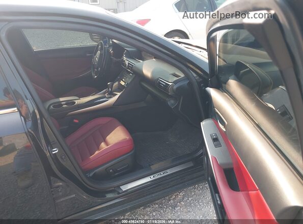 JTHCZ1D23K5016640 2019 LEXUS IS 350 Черный Вид салона спереди