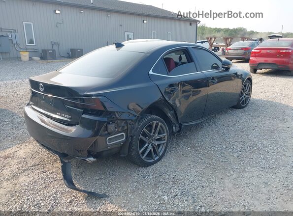 JTHCZ1D23K5016640 2019 LEXUS IS 350 Черный Задняя правая четверть