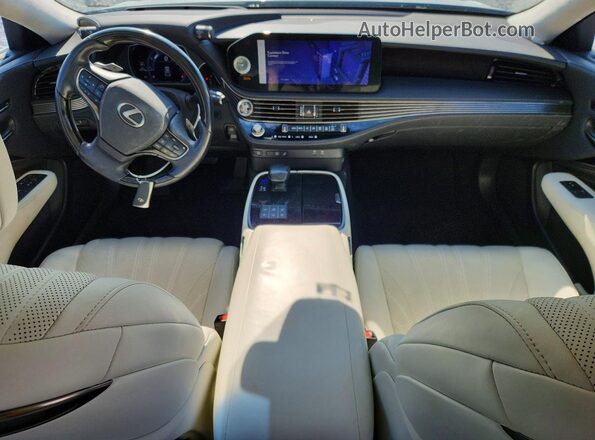 JTHD51FF3P5018508 2023 LEXUS LS White Вид панелі приладів