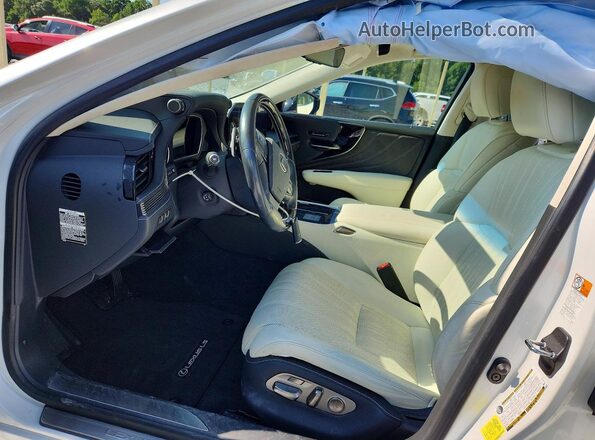 JTHD51FF3P5018508 2023 LEXUS LS White Вид салону спереду