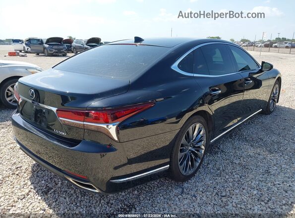 JTHD51FF5L5012588 2020 LEXUS LS 500 Черный Задняя правая четверть