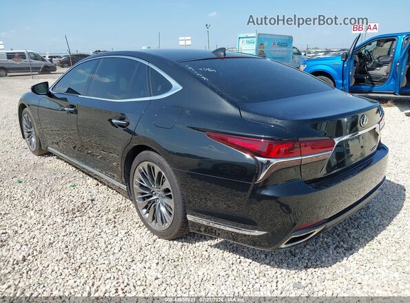 JTHD51FF5L5012588 2020 LEXUS LS 500 Черный Задняя левая четверть